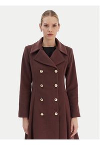 Rinascimento Płaszcz przejściowy CFC0126730003 Brązowy Regular Fit. Kolor: brązowy. Materiał: syntetyk #3