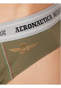 Aeronautica Militare Komplet 2 par slipów AM1USL002 Khaki. Kolor: brązowy. Materiał: bawełna