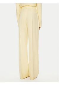 JACQUEMUS Spodnie materiałowe 24E241PA003 Żółty Regular Fit. Kolor: żółty. Materiał: wiskoza #4