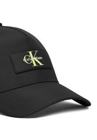 Calvin Klein Czapka z daszkiem Logo LV04D5025G Czarny. Kolor: czarny. Materiał: poliester, materiał #3
