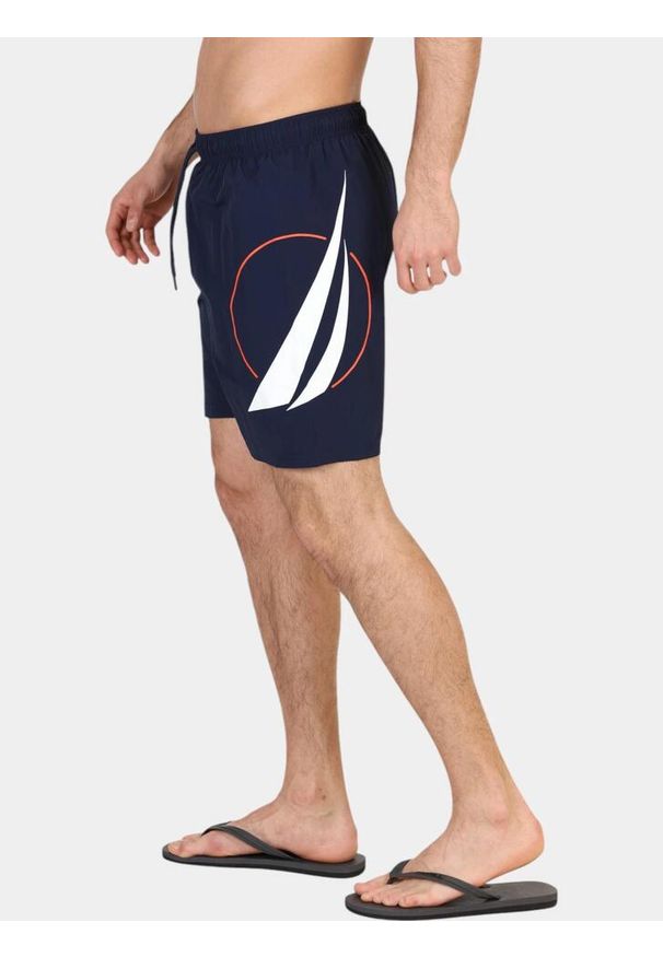 Kąpielówki męskie Nautica Aleksandr 7". Kolor: niebieski. Sezon: lato. Styl: sportowy