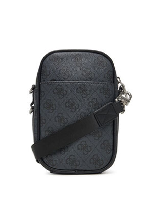 Guess Saszetka HMMILO P5425 Szary. Kolor: szary. Materiał: skóra