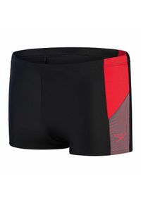 Bokserki kąpielowe męskie Speedo Dive. Kolor: czerwony, czarny, wielokolorowy