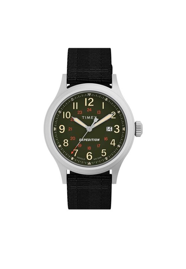 Timex Zegarek Expedition North TW2V65700 Czarny. Kolor: czarny