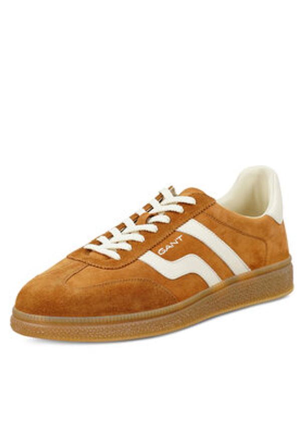 GANT - Gant Sneakersy 31633011 Pomarańczowy. Kolor: pomarańczowy. Materiał: skóra, zamsz