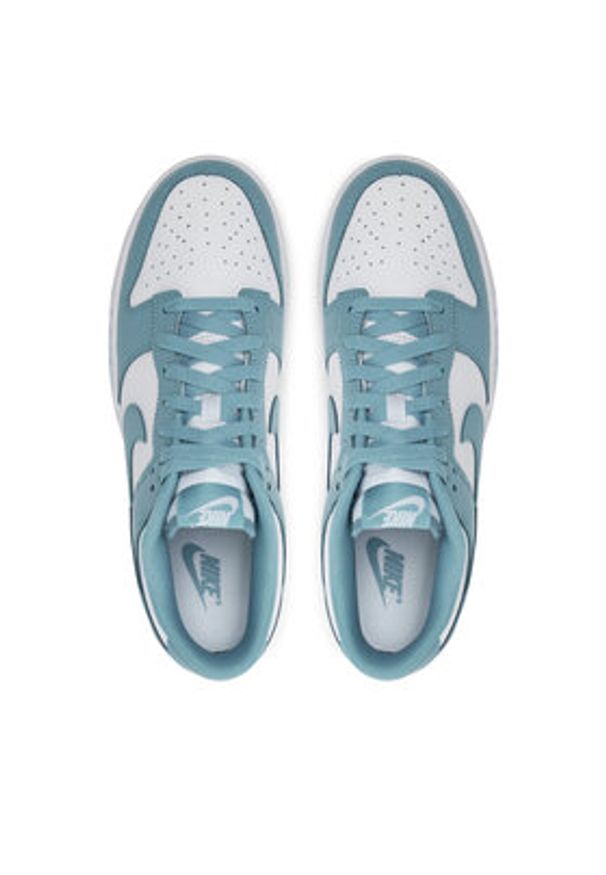 Nike Sneakersy Dunk Low Retro DV0833 106 Biały. Kolor: biały. Materiał: skóra