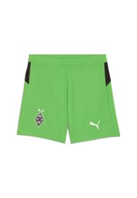Puma - Młodzieżowe skarpety Borussia Mönchengladbach 25/26 PUMA Green Warm White. Kolor: zielony, biały, wielokolorowy. Materiał: tkanina. Sport: piłka nożna