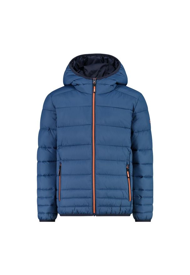 Kurtka dziecięca turystyczna CMP 34Z3294. Kolor: niebieski. Styl: sportowy. Sport: turystyka piesza