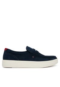 TOMMY HILFIGER - Półbuty Tommy Hilfiger. Kolor: niebieski #1
