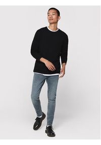 Only & Sons Sweter Panter 22016980 Czarny Regular Fit. Kolor: czarny. Materiał: bawełna. Wzór: motyw zwierzęcy #5