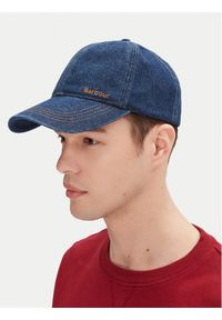 Barbour Czapka z daszkiem Grindle Cap MHA0887BL11 Niebieski. Kolor: niebieski. Materiał: bawełna, materiał #1