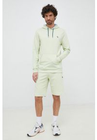 PS PAUL SMITH - PS Paul Smith szorty bawełniane kolor zielony. Okazja: na co dzień. Kolor: zielony. Materiał: bawełna. Styl: casual #4