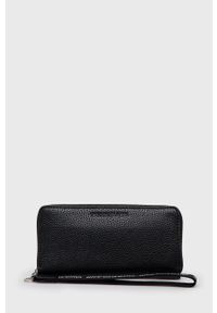 Calvin Klein Jeans - Portfel. Kolor: czarny. Materiał: poliester, materiał. Wzór: gładki #1