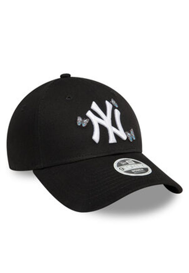 New Era Czapka z daszkiem Icon 9Forty New York Yankees 60595344 Czarny. Kolor: czarny. Materiał: materiał, bawełna