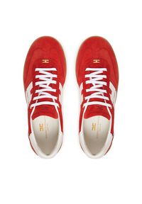 Elisabetta Franchi Sneakersy SA61G61E2 Pomarańczowy. Kolor: pomarańczowy. Materiał: zamsz, skóra #2