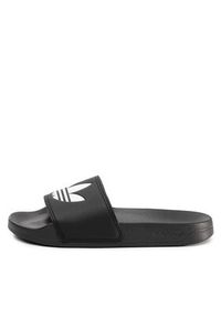 Adidas - adidas Klapki Adilette Lite FU8298 Czarny. Kolor: czarny. Materiał: skóra #4
