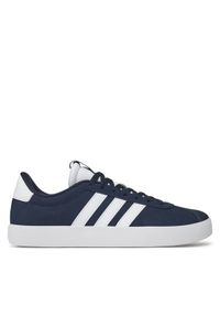 Adidas - adidas Buty Vl Court 3.0 ID6275 Granatowy. Kolor: niebieski. Materiał: zamsz, skóra