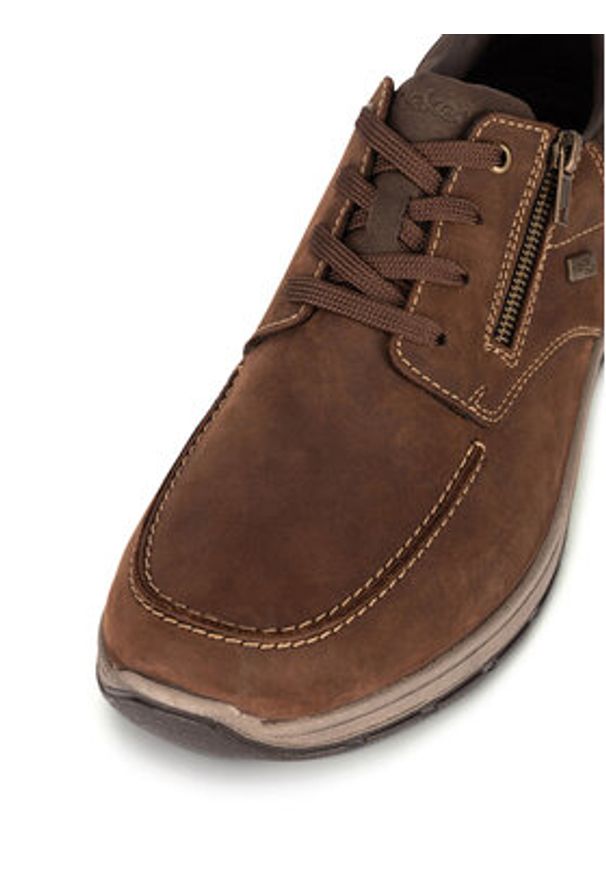 Rieker Półbuty 03601-22 Brązowy. Kolor: brązowy. Materiał: skóra