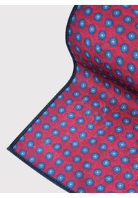 Pako Lorente - PAKO LORENTE - Dwustronna poszetka męska kwiaty. Materiał: poliester. Wzór: kwiaty #6