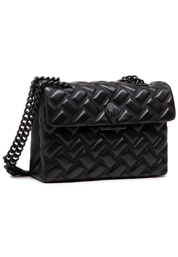 Kurt Geiger Torebka Kensington 7387500109 Czarny. Kolor: czarny. Materiał: skórzane