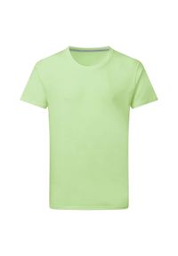 SG - Męska Koszulka Z Doskonałym Nadrukiem. Kolor: zielony. Wzór: nadruk. Sport: turystyka piesza #1