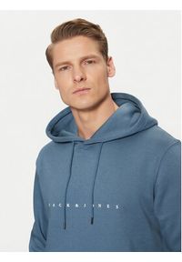 Jack & Jones Bluza Star 12233972 Niebieski Relaxed Fit. Kolor: niebieski. Materiał: syntetyk, bawełna #3