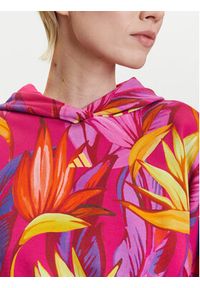 Adidas - adidas Bluza FARM JD6283 Różowy Loose Fit. Kolor: różowy. Materiał: bawełna #4