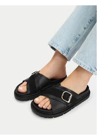 MEXX Klapki EO-HY25006-7 Czarny. Kolor: czarny. Materiał: skóra #3