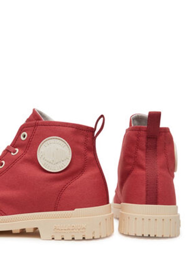 Palladium Trapery Pampa Sp20 Hi Cvs 76838-601-M Czerwony. Kolor: czerwony. Materiał: materiał