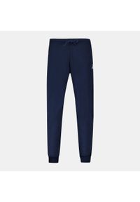 Wąskie spodnie do biegania Le Coq Sportif N°2. Kolor: niebieski. Materiał: dresówka. Sport: fitness
