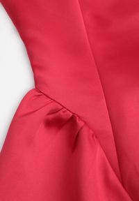 Born2be - Czerwona Elegancka Sukienka o Rozkloszowanym Kroju Bez Rękawów Eupene. Okazja: na co dzień. Kolor: czerwony. Długość rękawa: bez rękawów. Typ sukienki: proste, rozkloszowane. Styl: elegancki #5