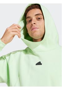 Adidas - adidas Bluza Z.N.E. Premium IR5212 Zielony Loose Fit. Kolor: zielony. Materiał: bawełna, syntetyk #5