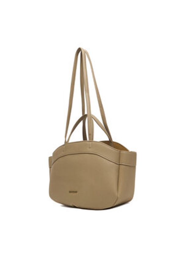 Gino Rossi - GINO ROSSI Torebka C-LDA8549 Beżowy. Kolor: beżowy. Materiał: skórzane