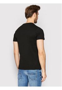 Tommy Jeans T-Shirt Essential Flag DM0DM13509 Czarny Regular Fit. Kolor: czarny. Materiał: bawełna #3