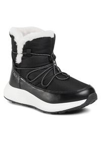 CMP Śniegowce Sheratan Wmn Lifestyle Shoes Wp 30Q4576 Czarny. Kolor: czarny. Materiał: materiał #8