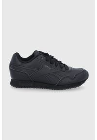 Reebok Classic buty dziecięce Royal Cljog kolor czarny. Nosek buta: okrągły. Zapięcie: sznurówki. Kolor: czarny. Materiał: guma. Model: Reebok Classic, Reebok Royal #1