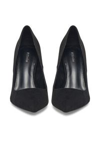 DeeZee Czółenka F-DY-9855-1 Czarny. Kolor: czarny. Materiał: materiał #4