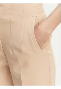 ACCESS FASHION Spodnie materiałowe 63-5132-135 Beżowy Regular Fit. Kolor: beżowy. Materiał: syntetyk #4