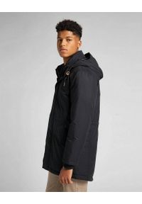 Lee - LEE ESSENTIAL PARKA MĘSKA KURTKA ZIMOWA BLACK L88COD01 112141013. Sezon: zima #5