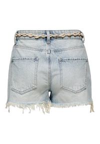 only - ONLY Szorty jeansowe Zuma 15349510 Niebieski Regular Fit. Kolor: niebieski. Materiał: bawełna #6