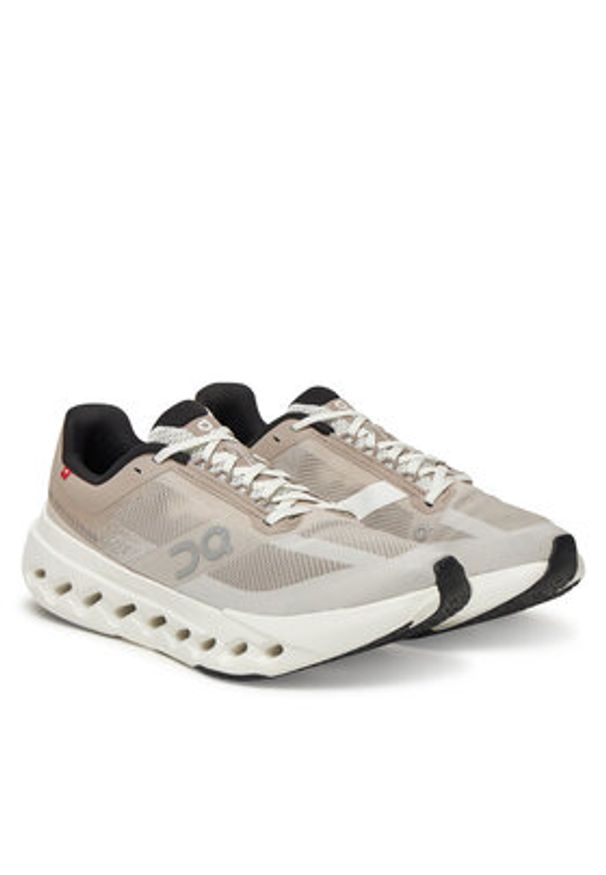 On Buty do biegania Cloudsurfer 3WE30053213 Beżowy. Kolor: beżowy. Materiał: materiał