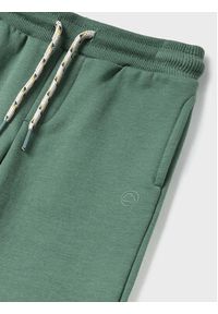 Mayoral Spodnie dresowe 704 Zielony Regular Fit. Kolor: zielony. Materiał: syntetyk #3