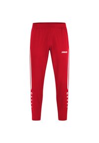 Damskie spodnie dresowe Jako Power. Kolor: wielokolorowy, biały, czerwony. Materiał: dresówka. Sport: piłka nożna #1