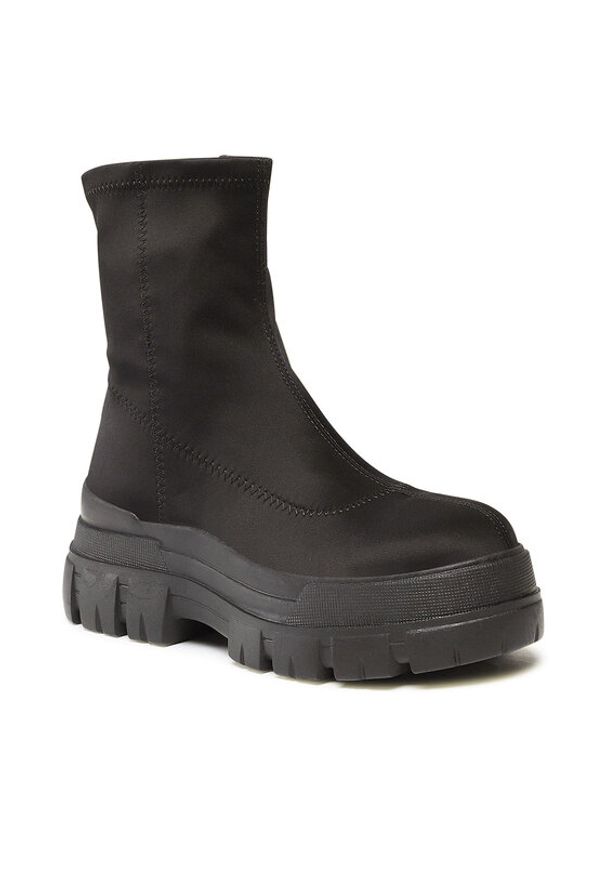 Jenny Fairy Botki LS5851-01 Czarny. Kolor: czarny. Materiał: materiał