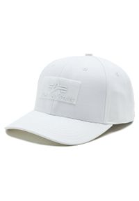 Czapka z daszkiem Alpha Industries AI.168903 White 09. Kolor: biały. Materiał: materiał, bawełna #1