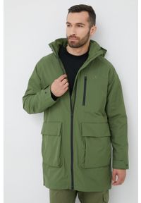 Jack Wolfskin kurtka outdoorowa Norden Port kolor zielony. Typ kołnierza: kaptur. Kolor: zielony. Materiał: materiał, włókno #4