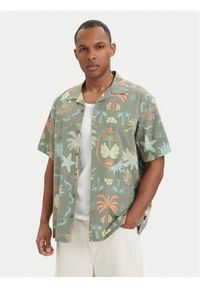 Billabong Koszula Vacay EBYWT03019 Zielony ciemny Relaxed Fit. Kolor: zielony. Materiał: bawełna #1