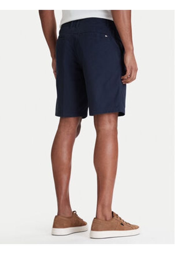 Quiksilver Szorty materiałowe EQYWS03890 Granatowy Regular Fit. Kolor: niebieski. Materiał: bawełna