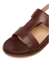 U.S. Polo Assn. Sandały EO-ADELI002W/6L1 Brązowy. Kolor: brązowy. Materiał: skóra #6