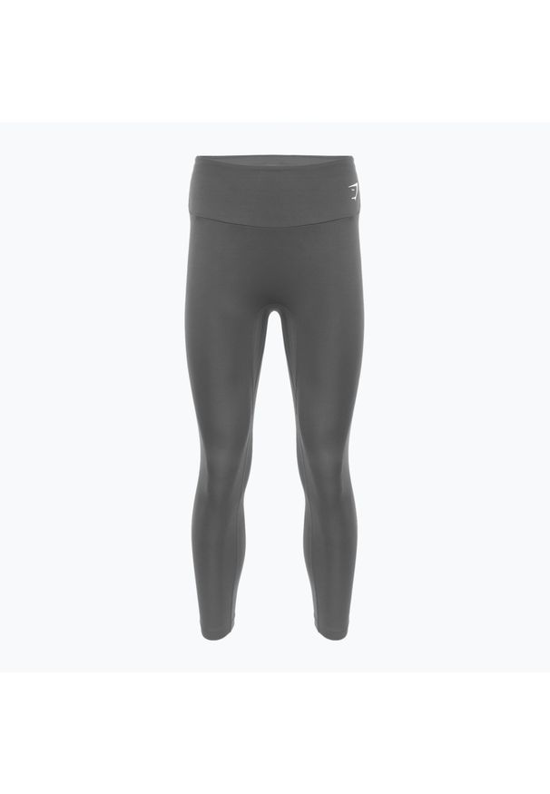 GYM SHARK - Legginsy treningowe damskie Gymshark Training 7/8. Kolor: szary